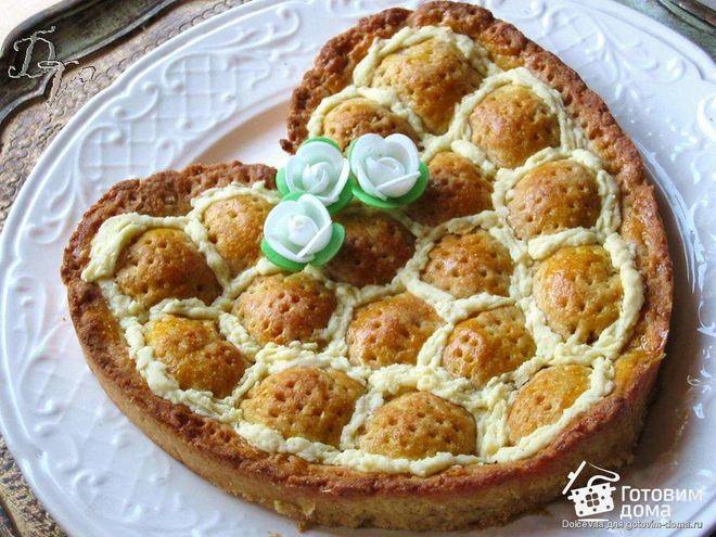 Рецепт песочного пирога с сюрпризом