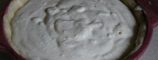 песочный пирог с творогом и хурмой. Шаг 12