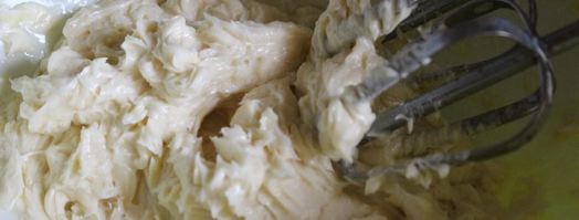 песочный пирог с творогом и хурмой. Шаг 3