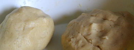 песочный пирог с творогом и хурмой. Шаг 6