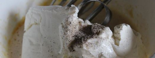 песочный пирог с творогом и хурмой. Шаг 7