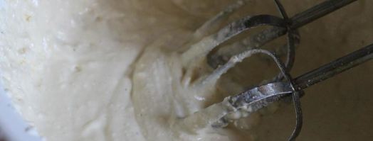 песочный пирог с творогом и хурмой. Шаг 9