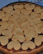 Песочный пирог с вареньем