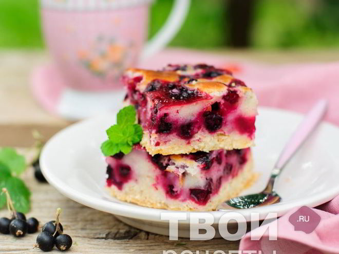 Рецепт пирога без яиц