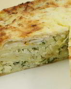 Пирог из лаваша с луком