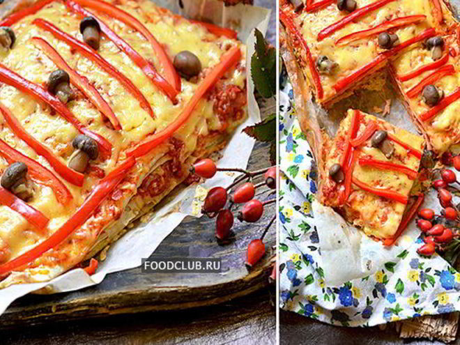 Рецепт пирога из лаваша