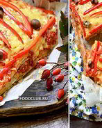 Пирог из лаваша