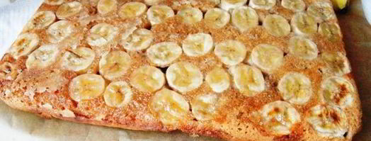 пирог-перевертыш с бананами. Шаг 8