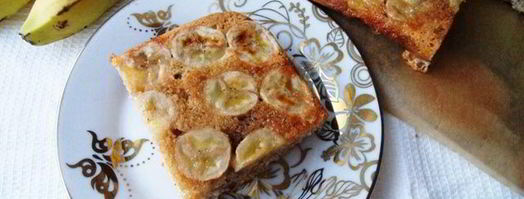 пирог-перевертыш с бананами. Шаг 9