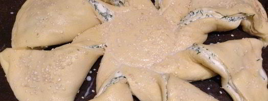 пирог с брынзой. Шаг 12