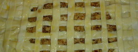 пирог с фаршем и сыром прощай талия. Шаг 9