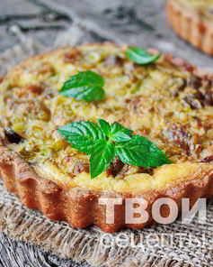 Пирог с грибами