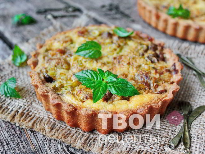 Рецепт пирога с грибами