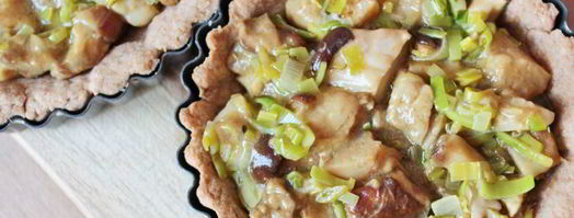 пирог с грибами. Шаг 9