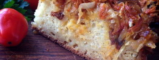 пирог с капустой и лисичками. Шаг 9