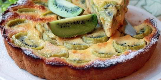 Пирог с киви в мультиварке