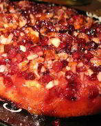 Пирог с клюквой Осенний сюрприз