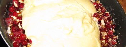 пирог с клюквой осенний сюрприз. Шаг 5