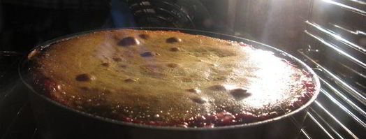 пирог с клюквой осенний сюрприз. Шаг 6