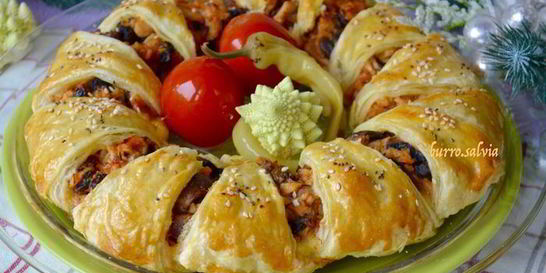 Пирог с курицей