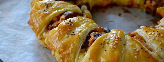 пирог с курицей. Шаг 10