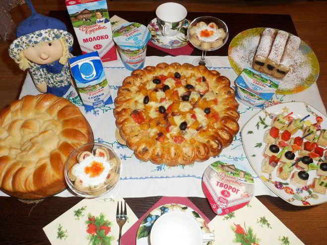 Рецепт пирога с лососем и моцареллой