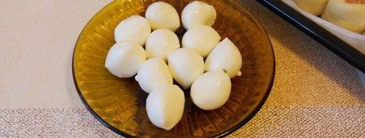 пирог с лососем и моцареллой. Шаг 18