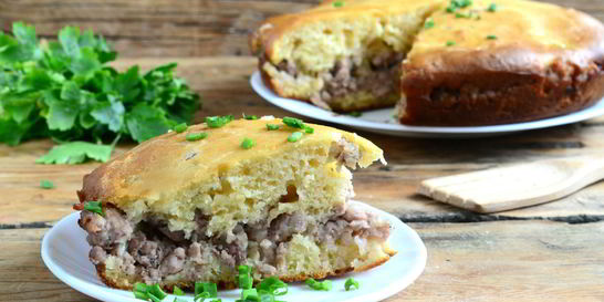 Пирог с мясом