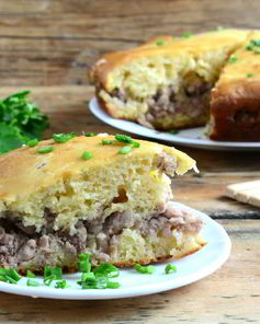 Пирог с мясом