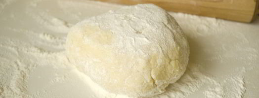 пирог с яблоками и творогом. Шаг 11