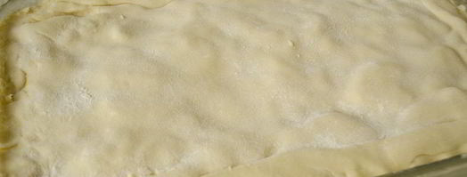 пирог с яблоками и творогом. Шаг 15