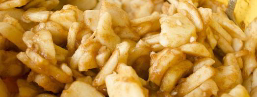 пирог с яблоками и творогом. Шаг 9