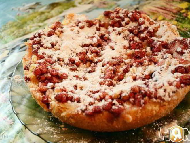 Рецепт пирога с земляникой