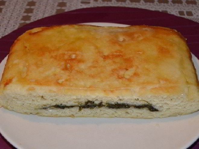 Рецепт пирога со щавелем из картофельного дрожжевого теста