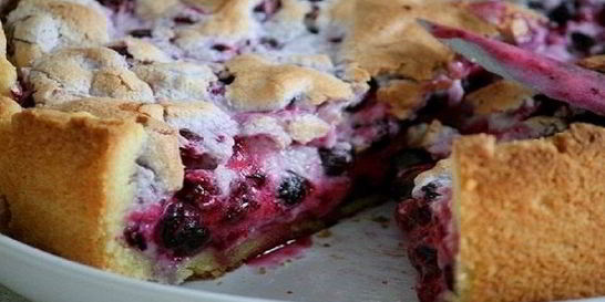 Пирог со смородиной