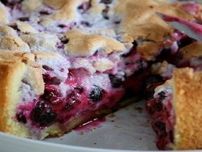 Рецепт пирога со смородиной