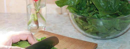 пирог улитка со шпинатом. Шаг 3