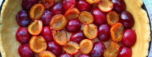 пирог застенчивая слива. Шаг 9