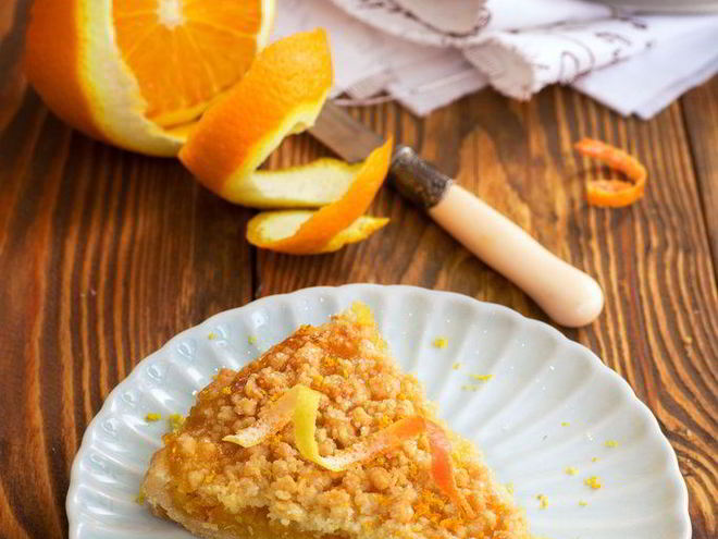 Рецепт постного апельсинового пирога