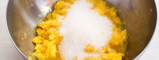 постный апельсиновый пирог. Шаг 6