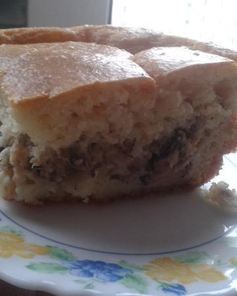 Рыбный пирог По деревенски