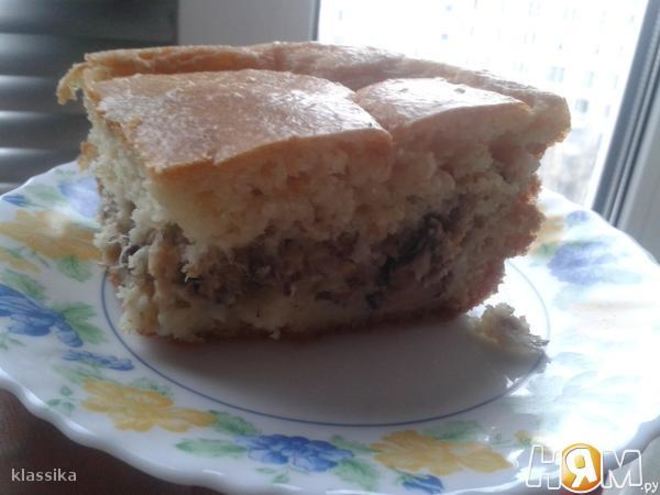 Рецепт рыбного пирога по деревенски
