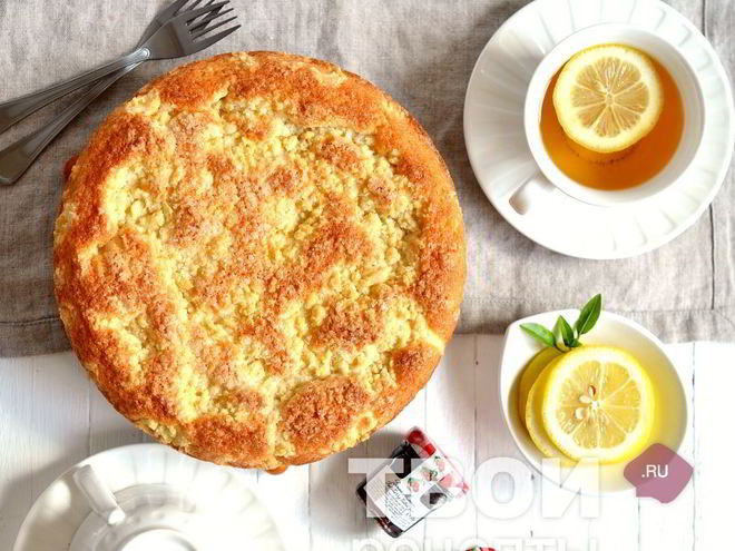 Рецепт сахарного пирога