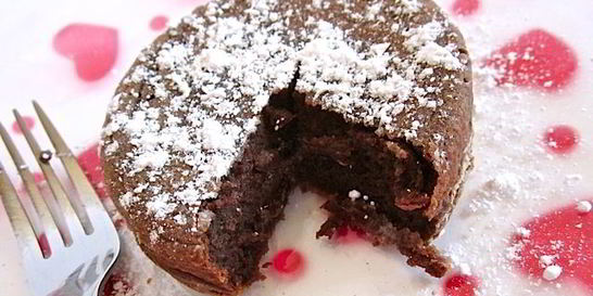 Шоколадный мини-пирог