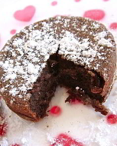 Шоколадный мини-пирог