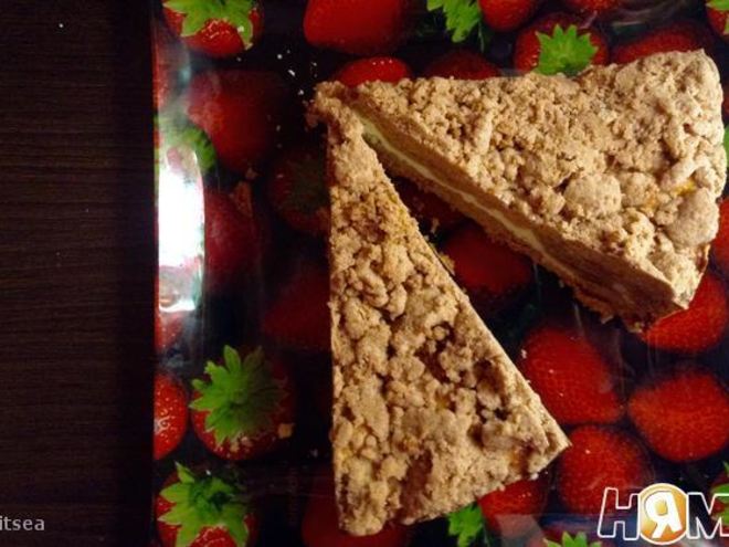 Рецепт шоколадного пирога с творожной начинкой