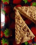 Шоколадный пирог с творожной начинкой