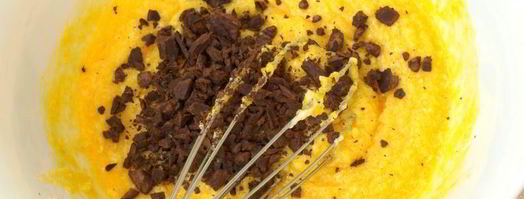 сливовый пирог с шоколадом. Шаг 2