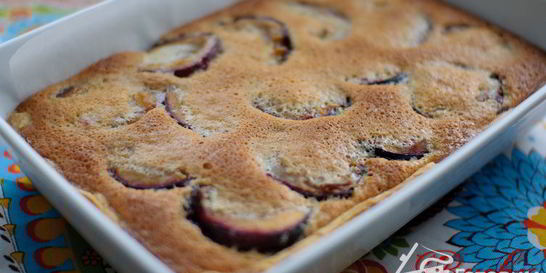 Сливовый пирог