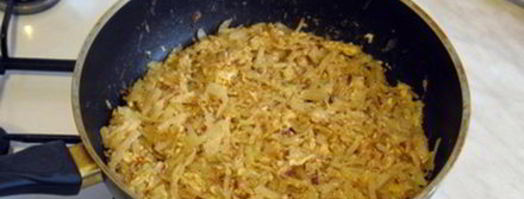 слоеный пирог с капустой. Шаг 3